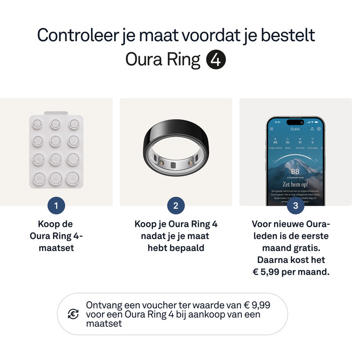 Oura Ring 4 Größe 6 Schwarz visueller lieferant
