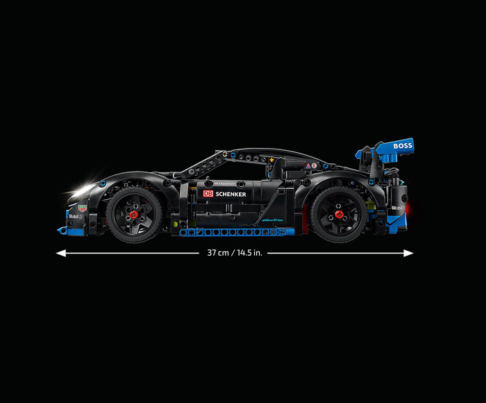 LEGO Technic Porsche GT4 e-Performance Rennwagen 42176 detail