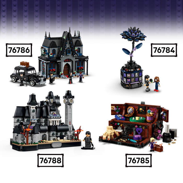 LEGO Wednesday Nevermore Academy 76788 visueller lieferant