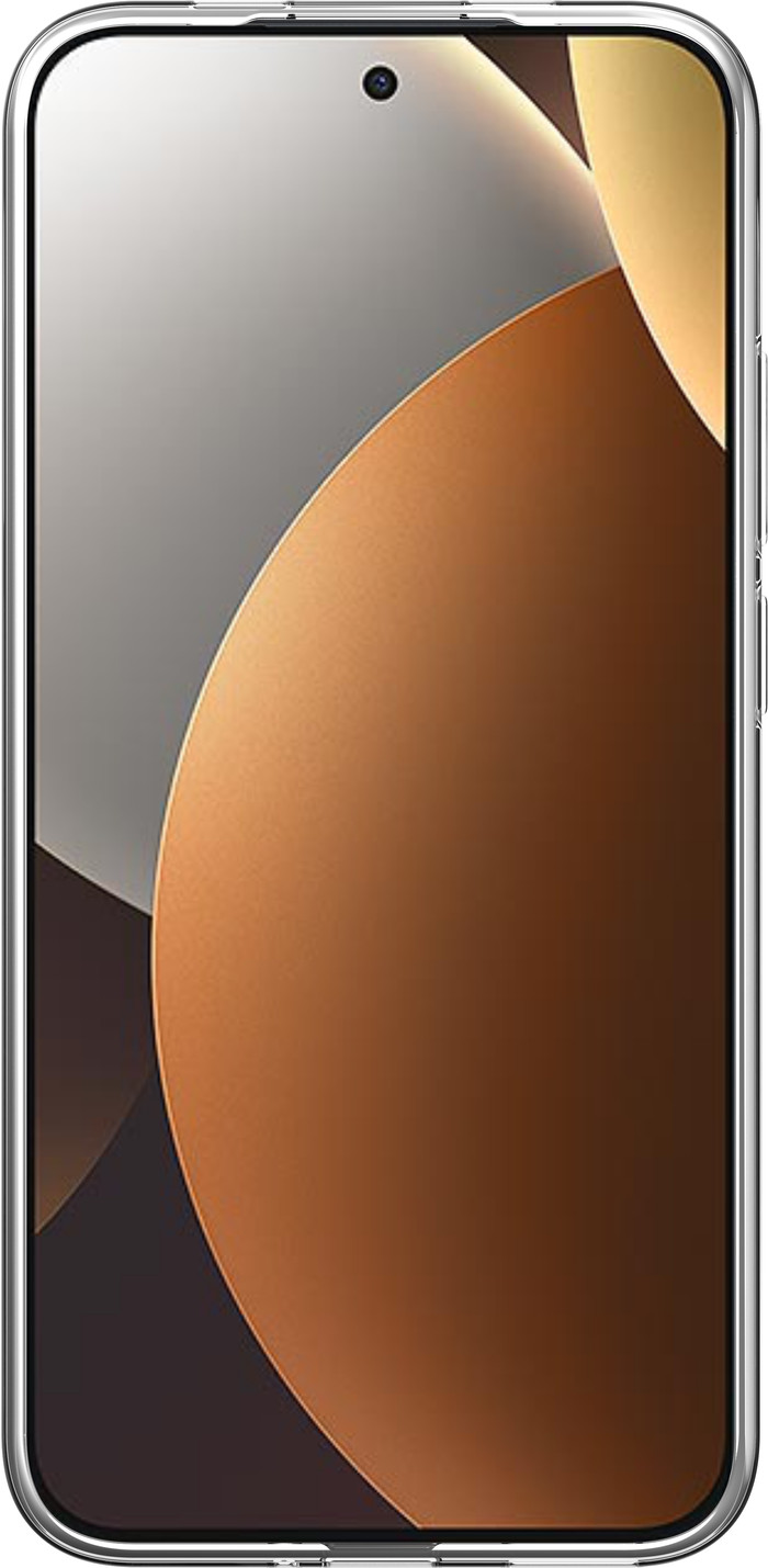 Just in Case Soft Design Xiaomi Redmi Note 15 Pro+ 5G Backcover Transparent vorne