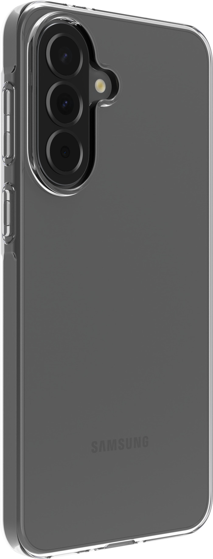 BlueBuilt Samsung Galaxy A37 Backcover Transparent linke seite