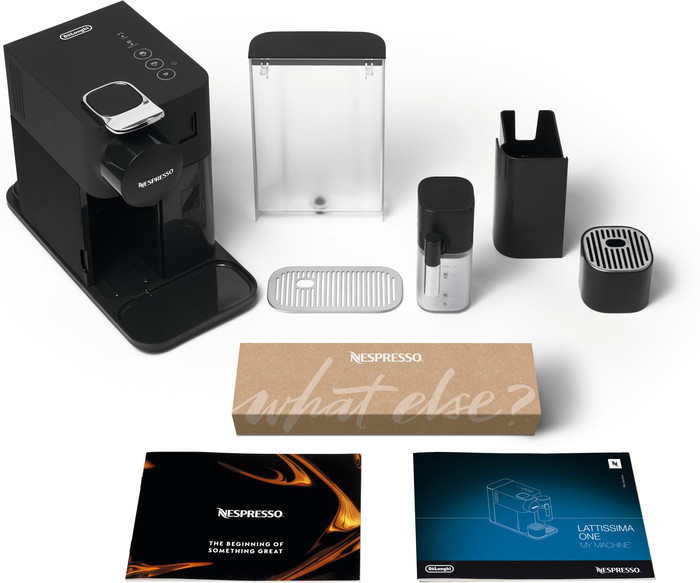 De'Longhi Nespresso Lattissima One EN510.B Schwarz zubehör