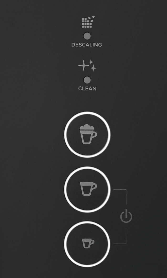 De'Longhi Nespresso Lattissima One EN510.B Schwarz detail