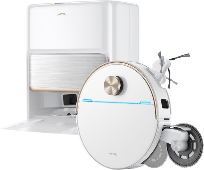Mova V70 Ultra Complete White rechte seite