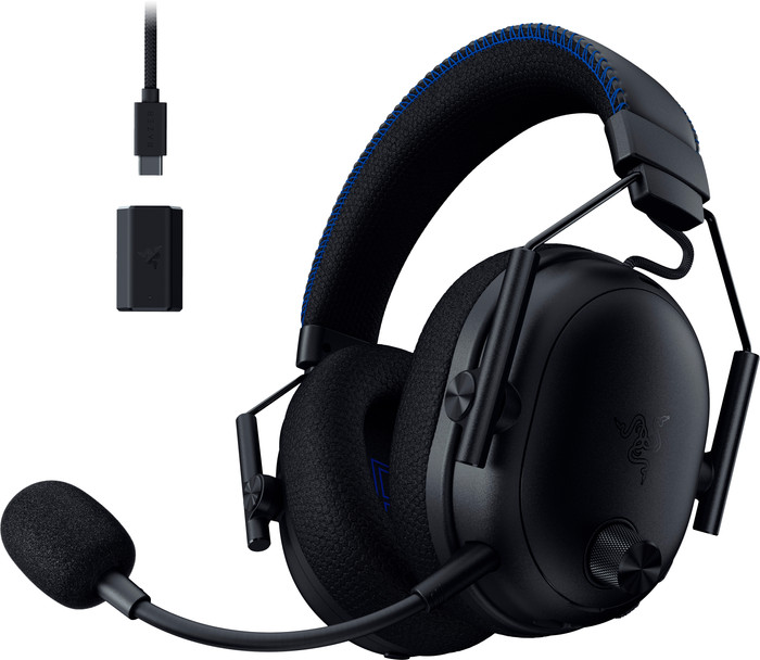 Razer BlackShark V3 Pro Wireless PlayStation - Black front
