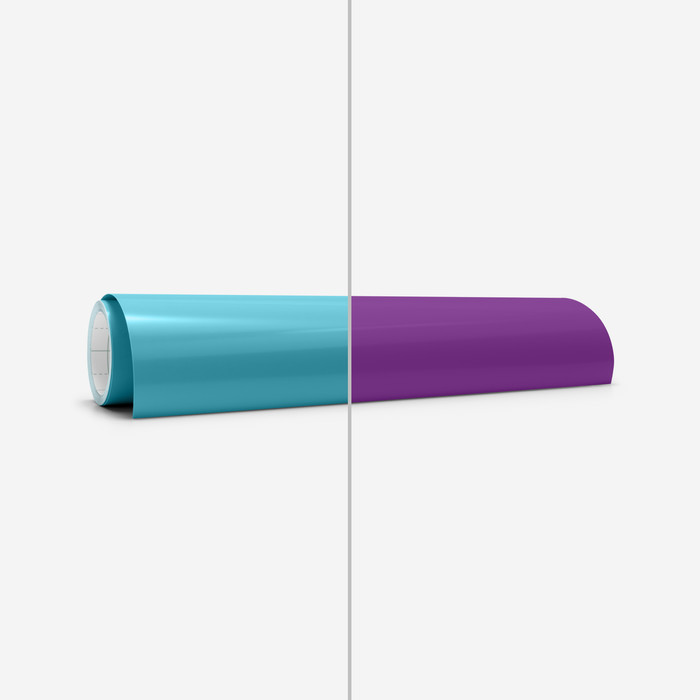 Cricut Color Changing Vinyl (Cold) Permanent Purple 30x60cm product in use
