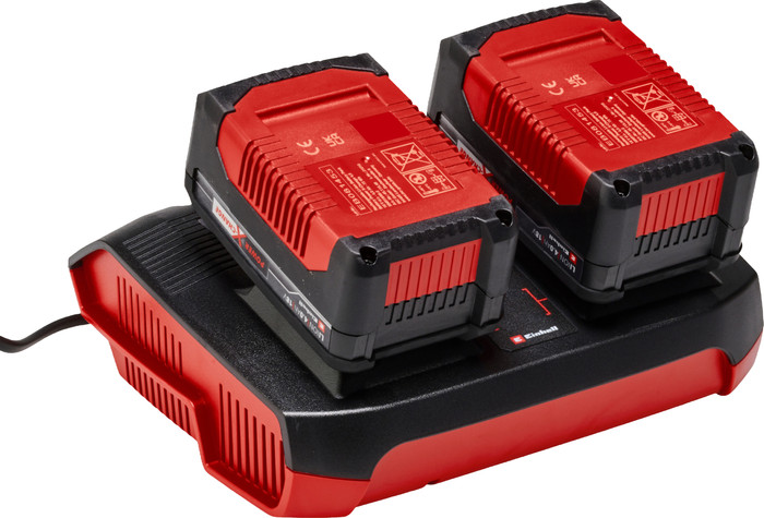 Einhell 18 V/4,0 Ah Starterset - 2 Akkus - Duo-Ladegerät - Power X-Change produkt in gebrauch
