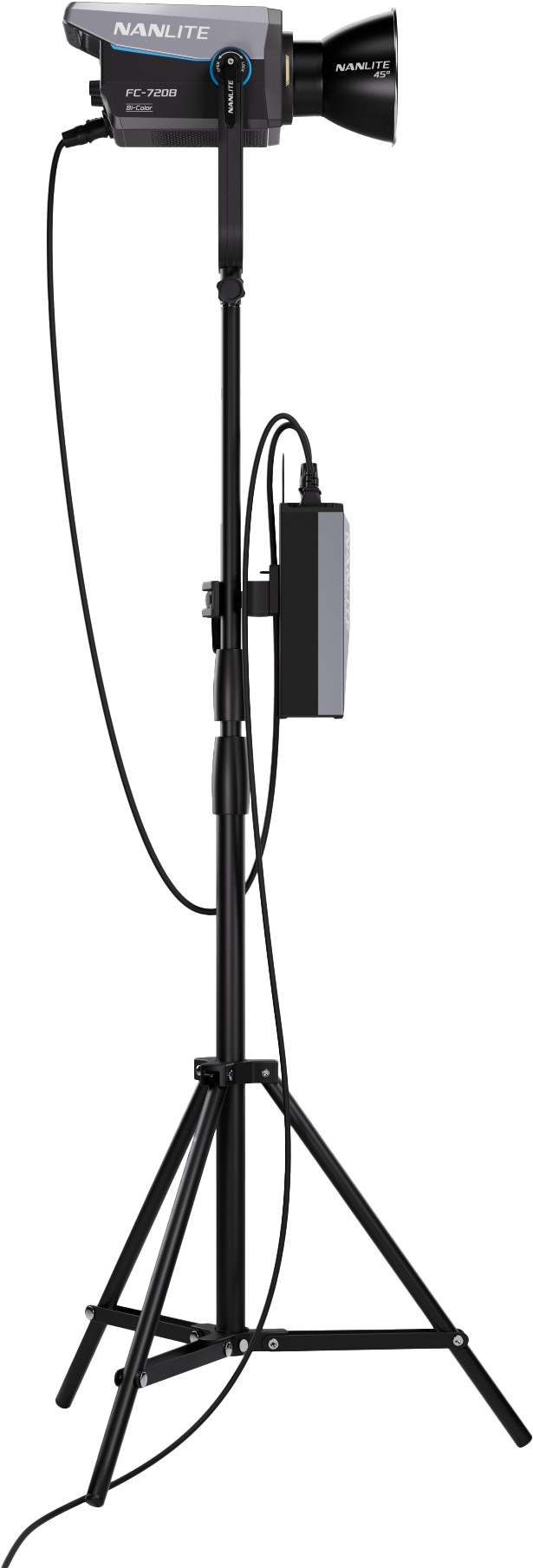 Nanlite FC-720B LED Bi-Color Spot Light left side
