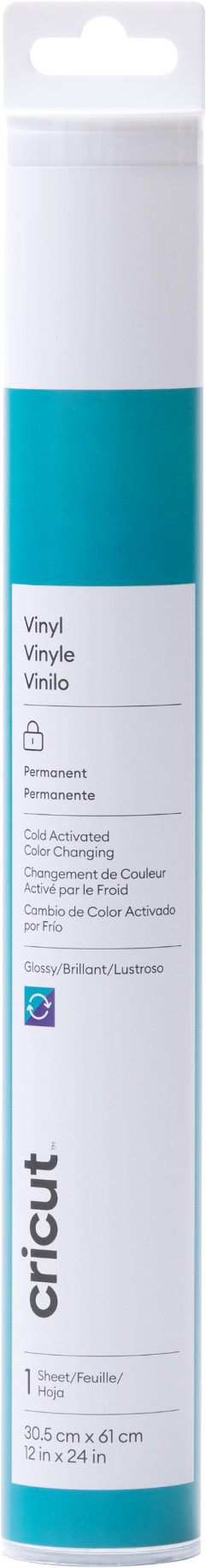Cricut Color Changing Vinyl (Cold) Permanent Purple 30x60cm Main Image