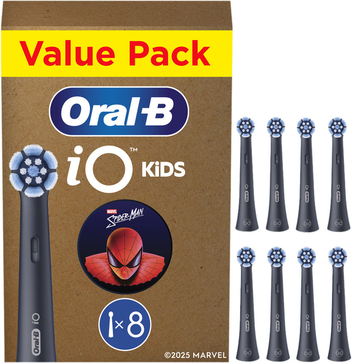 Oral-B iO Sanfte Reinigung Spiderman (8 Stück) Main Image