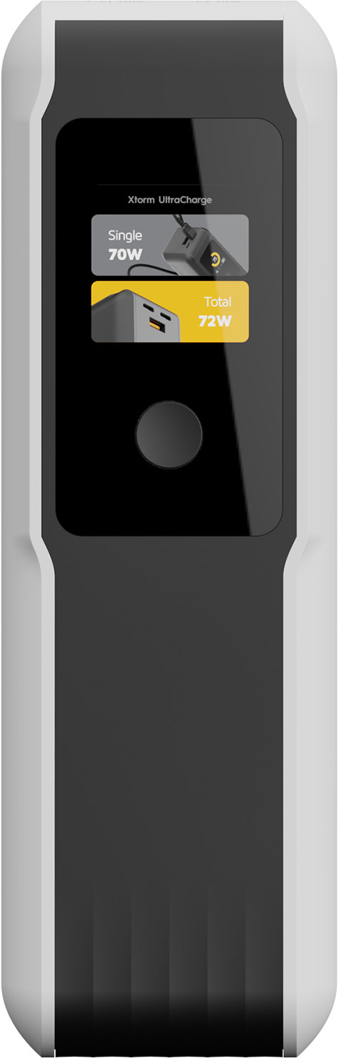 Xtorm NextGen 70 W Powerbank 27.000 mAh Weiß linke seite