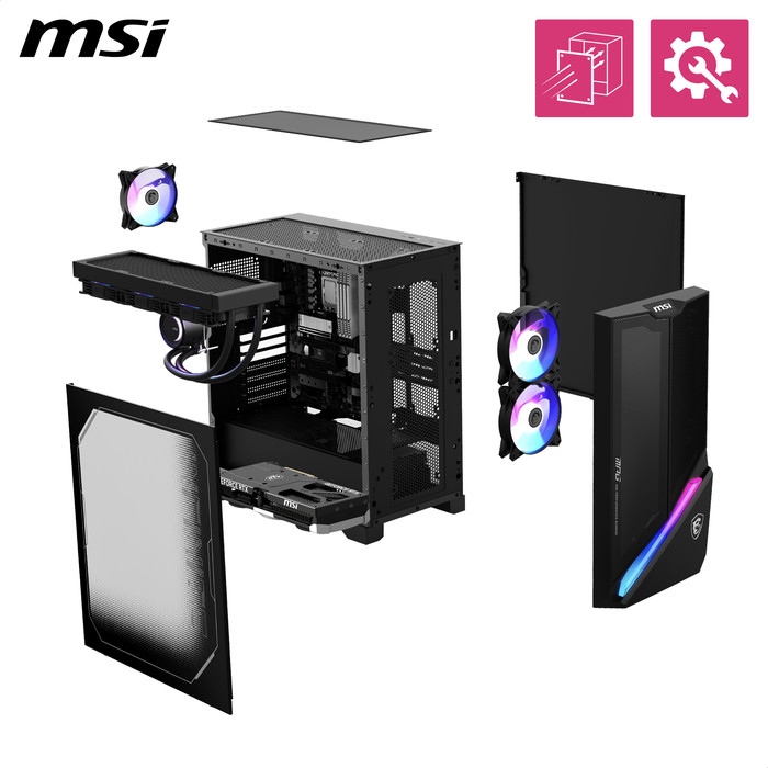MSI MPG Infinite X3 AI 2NVV7-643EU innen