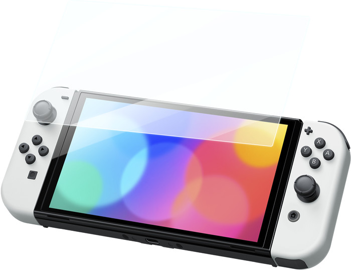 BlueBuilt Panzerglas für Nintendo Switch OLED vorne