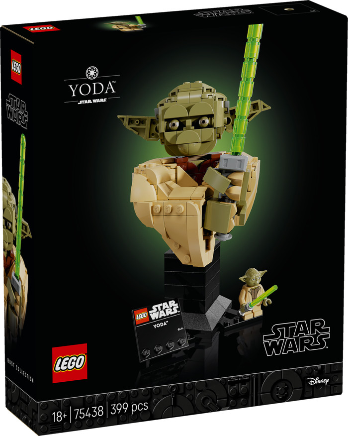 LEGO Star Wars Yoda Bust 75438 packaging