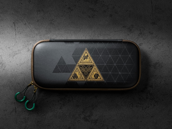 Nintendo Switch 2 Schutzhülle The Legend of Zelda Edition zum 40. Jubiläum produkt in gebrauch
