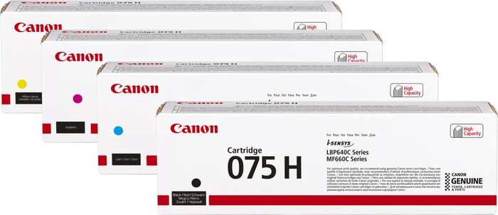 Canon 075H Toner Cartridge Combo Pack Main Image