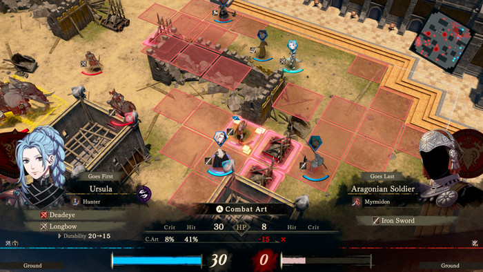 Fire Emblem Fortune's Weave Nintendo Switch 2 produkt in gebrauch
