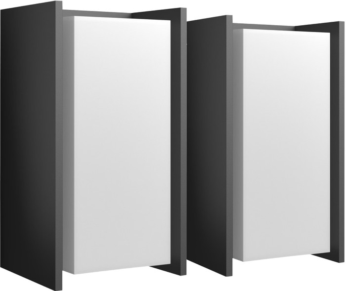 Philips Hue Turaco Wall Lamp White Black Duo Pack Main Image