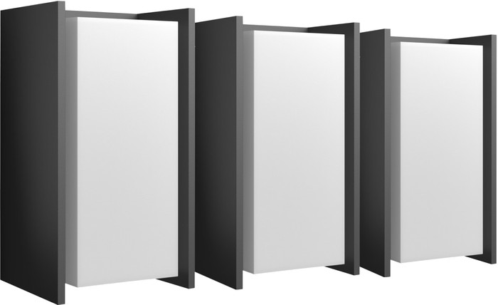 Philips Hue Turaco Wandlampe White Schwarz 3er-Pack Main Image