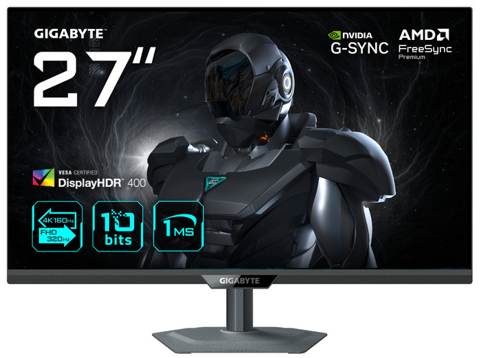 GIGABYTE G27U vorne