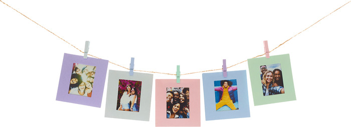 Fujifilm Instax Mini 12 Zubehörset Clay White zubehör