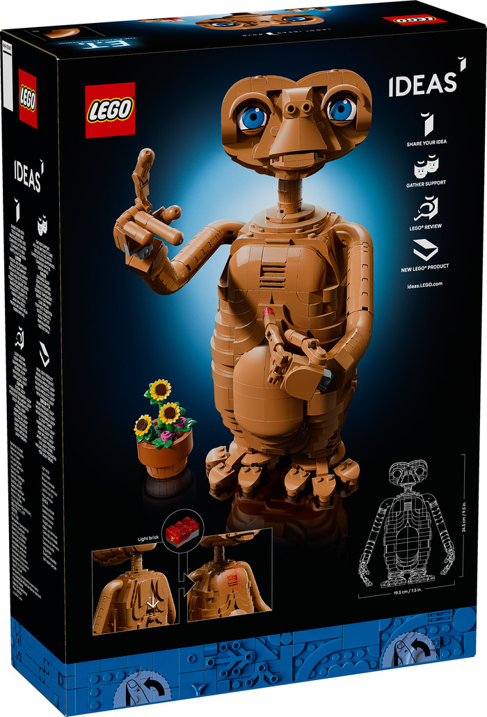 LEGO Ideas E.T. the Extra-Terrestrial 21370 verpackung