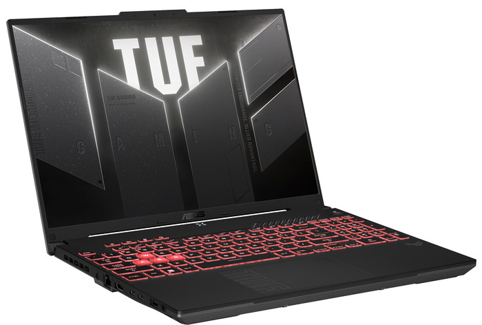 ASUS TUF Gaming A16 FA607NUQ-RL038W - 16" - AMD Ryzen 7 - 16GB RAM/512GB SSD - RTX 4050 linke seite