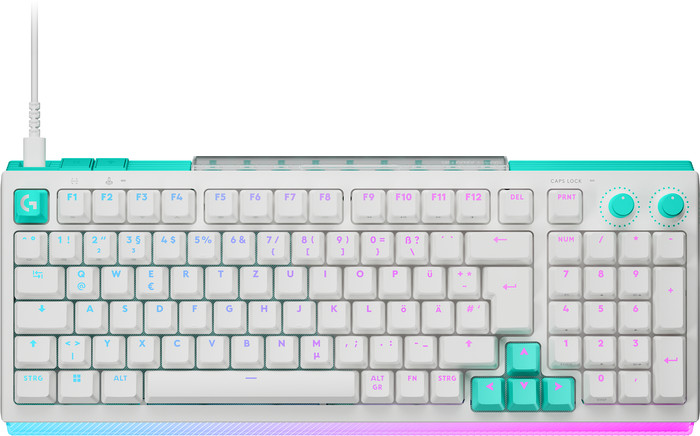 Logitech G512 X 98 Gaming-Tastatur QWERTZ Weiß Main Image