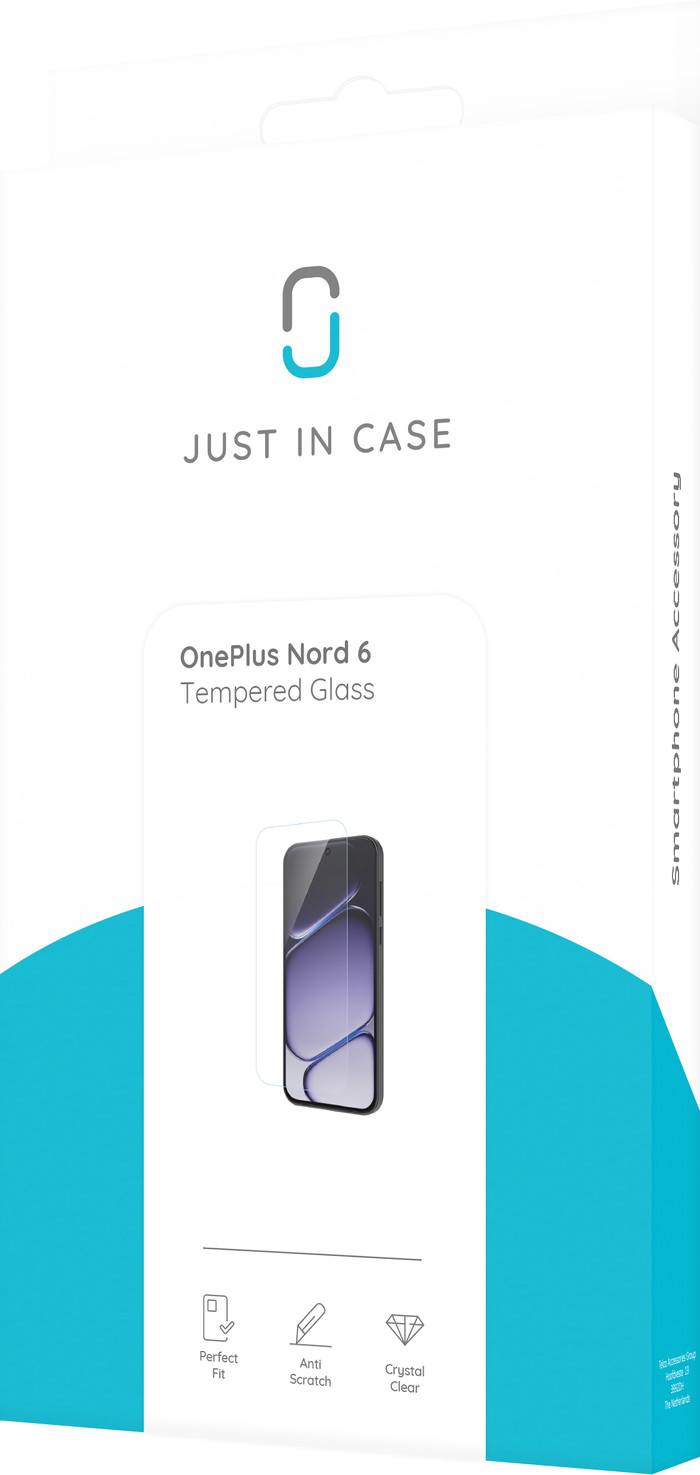 Just In Case Tempered Glass OnePlus Nord 6 Panzerglas verpackung