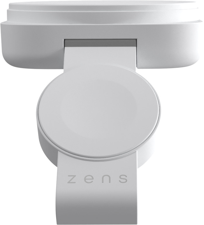 Zens 2-in-1 MagSafe Kabelloses Ladegerät 15 W Weiß null