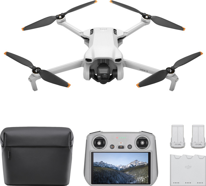 DJI Mini 3 Fly More Combo + Smart Controller zubehör