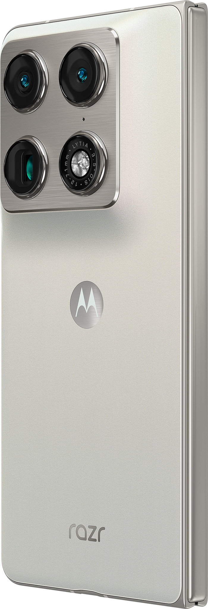 Motorola Razr Fold 512GB Weiß 5G rückseite