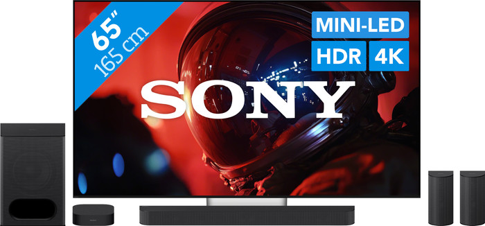 Sony Bravia 9 II True RGB 65 Zoll (2026) + Sony Bravia Theatre System 6 Schwarz Main Image