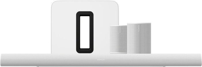 Sonos Arc Ultra Weiß + Era 100 SL Heimkino-Set Weiß Main Image