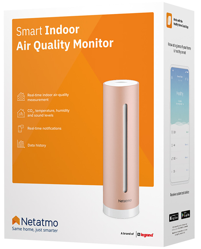 Netatmo Smart Indoor CO2 Monitor packaging