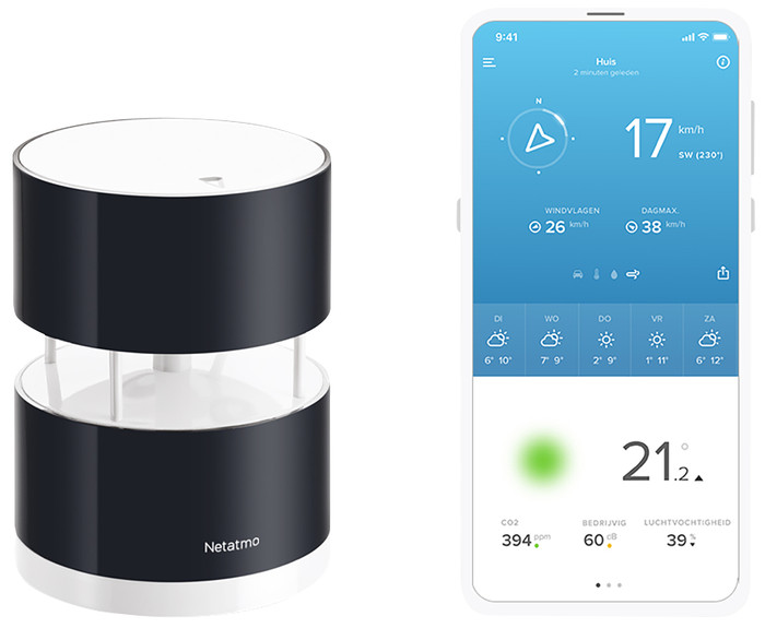 Netatmo Windmesser null