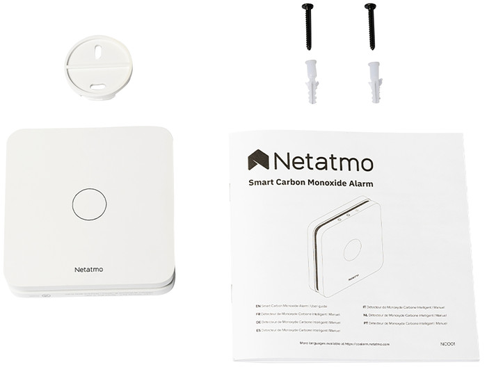 Netatmo Kohlenmonoxidmelder 74-055 zubehör