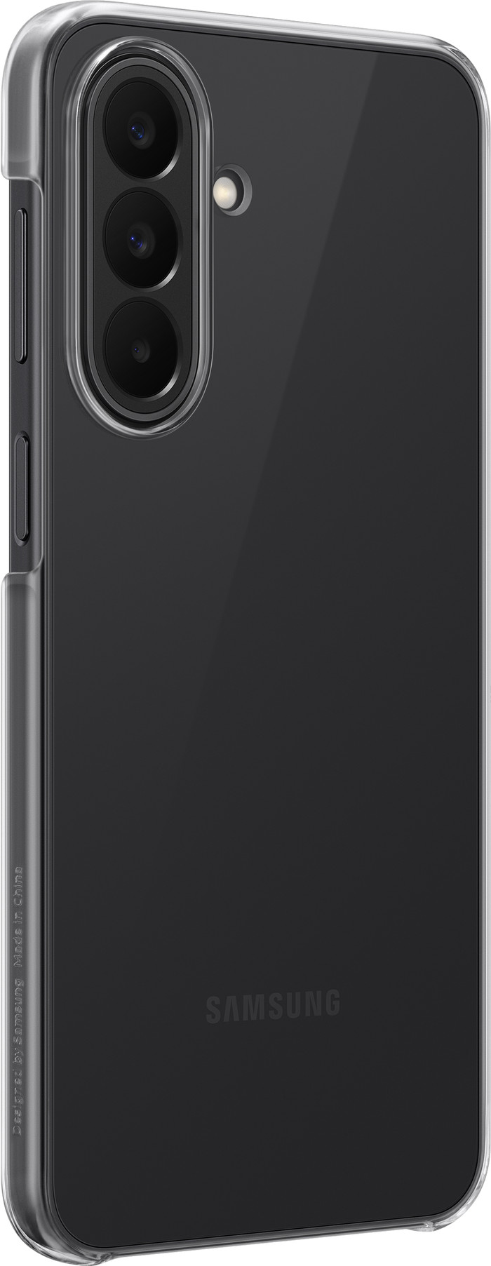 Samsung Galaxy A27 Card Slot Backcover Transparent rechte seite
