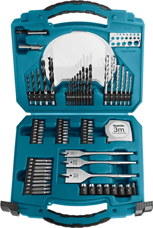 Makita 71-piece Bit and Drill Bit Set D-47145 null