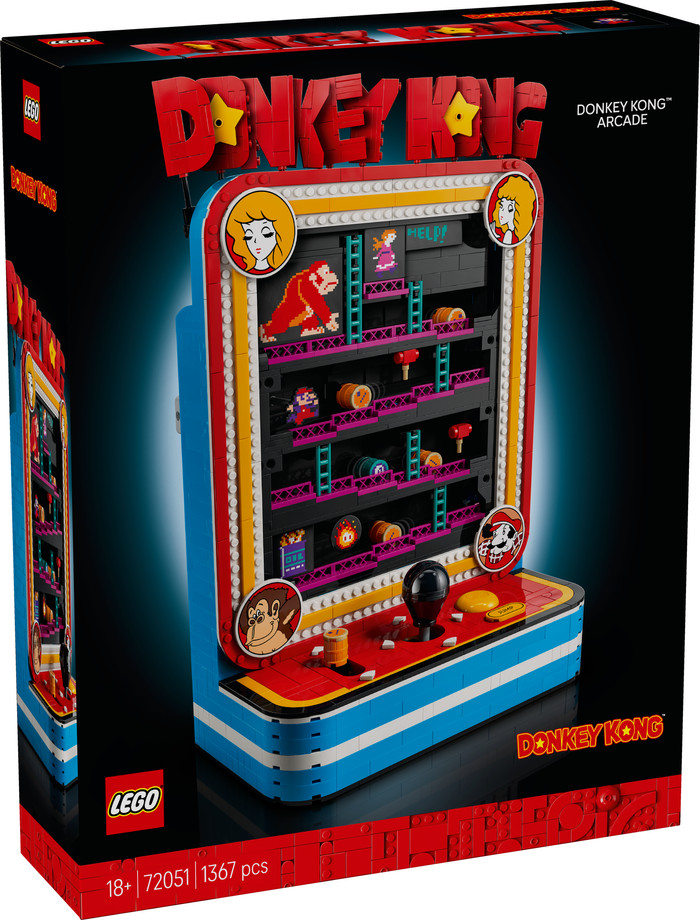 LEGO Super Mario Donkey Kong Arcade 72051 verpackung