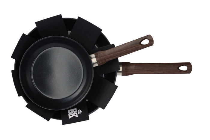 BK Simply Ceramic Ceramic Frying Pan Set 24cm + 28cm top