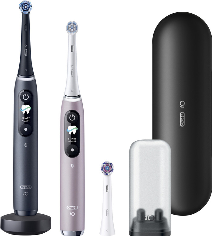 Oral-B iO 9n Rose Quartz und Onyx Schwarz Doppelpack Special Edition Main Image
