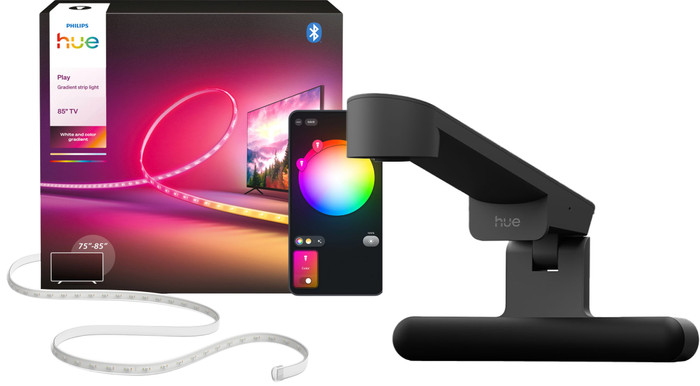 Philips Hue Play Gradient LED Strip 75 bis 85 Zoll TV + Philips Hue Play Screen Sync Main Image