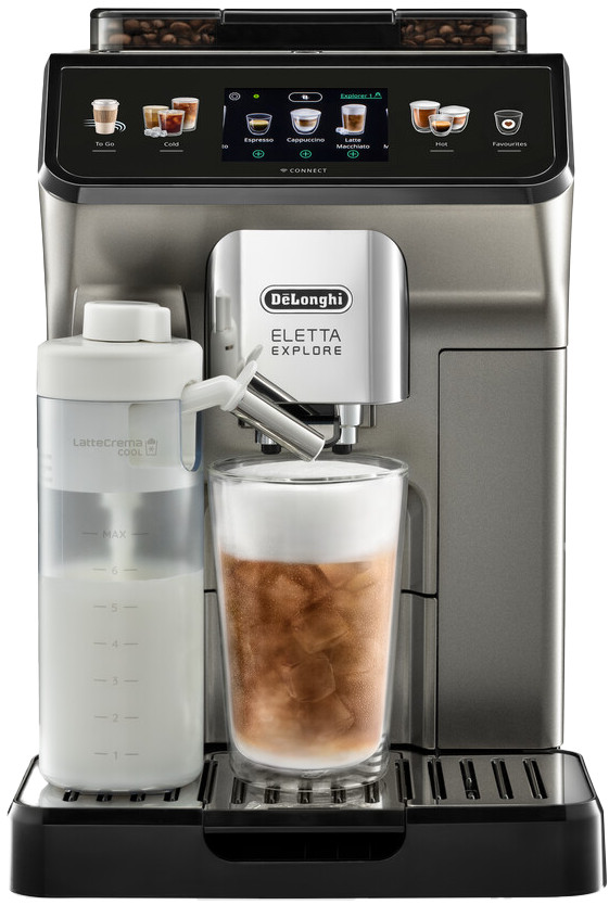 De'Longhi Eletta Explore ECAM450.86.T Titan vorne