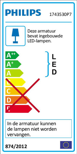 Philips Hue Discover Flutlicht White & Color für den Außenbereich null