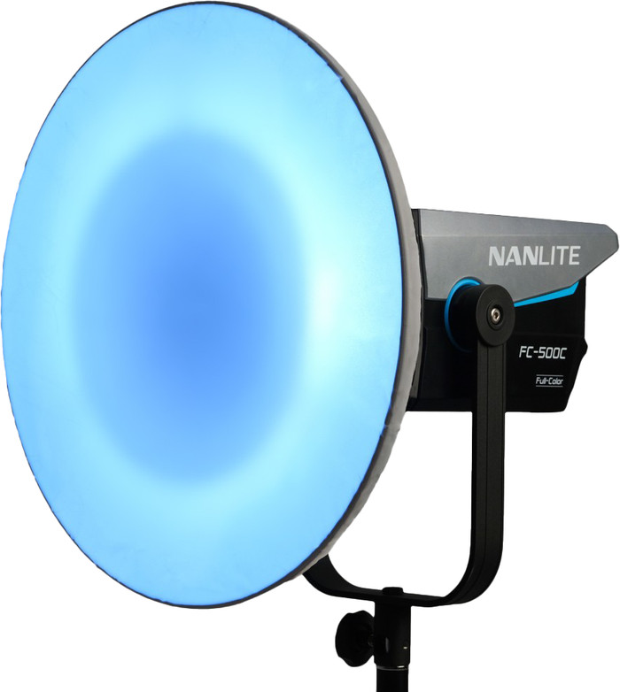 Nanlite BM40 Beauty Dish Reflector produkt in gebrauch