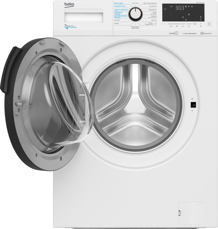Beko WDW75141Steam1 - 7kg/4kg inside