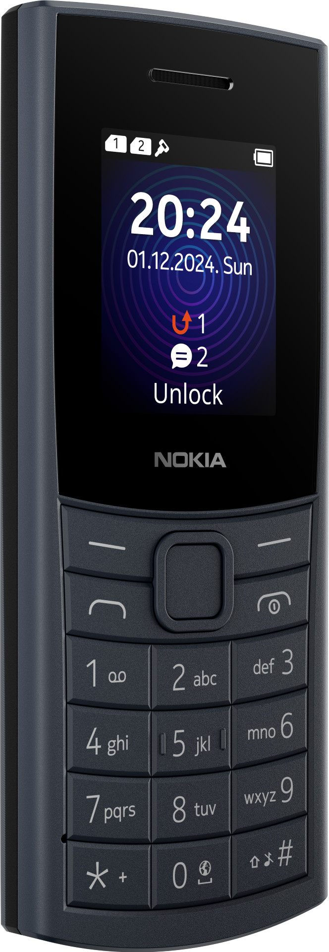 Nokia 110 128MB Blau 4G vorne