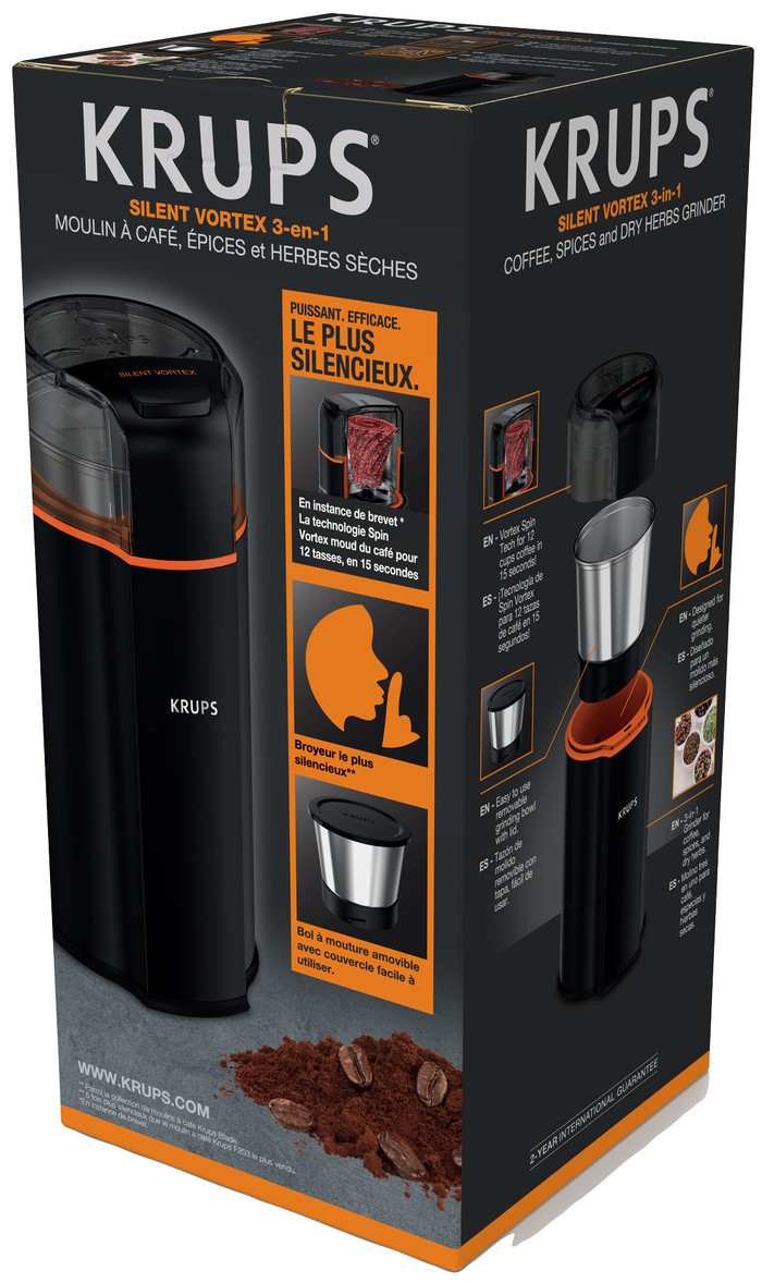 Krups GX3328 Silent Vortex packaging