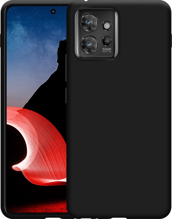 Just in Case Soft Design Motorola ThinkPhone Backcover Schwarz vorne
